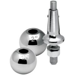 Interchangeable Hitch Balls, Tow Ready, Quick-release design, Positive-latch design, Durable heat-treated shank, 3 ball set, Tongue weight capacity, Fulton/Wesbar, Easy installation, Versatile towing