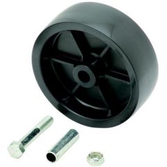Fulton 6811S00 Black 6" Jack Wheel Kit, trailer maneuverability