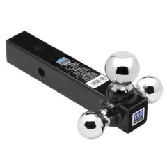 Tri-Ball Hollow Shank Ball Mount, Towing Accessory