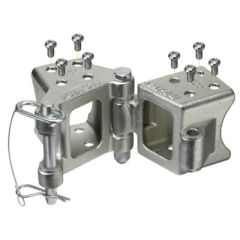 Fulton 5,000 lb Max Load, High Performance Bolt On Fold Away Hinge Kit, towing accessories, fold-away hinges, bolt-on hinges, trailer equipment, towing capabilities, secure connection, stable towing, fold-away feature, towing experience, heavy loads, inno