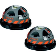 Reese PD110200 Pod Hazard Warning Lights, 2/pk, consumer motorists, 350 Lumens, light power, 9 different light modes, convenience, 3 AAA batteries, 350 Lumens lamp, red LED warning lights, durable, weather-resistant, compact, multiple mounting options, vi