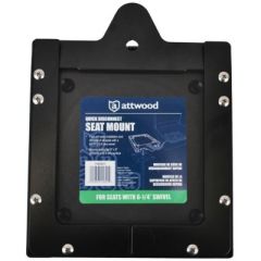 Attwood Quick Disconnect Seat Mount, 6-1/4" Swivel, boat seat, installation, durability, convenience, safety, comfort, swivel feature, versatility, compatibility, marine conditions, maneuverability, reliability, upgrade, performance, Attwood Marine, easy 