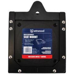 Attwood Quick Disconnect Seat Mount, 7" Swivel, boat seat, installation, convenience, durability, marine environment, compatibility, upgrade, reliability, convenience, storage, comfort, peace of mind.