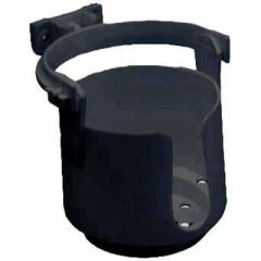 Attwood Gimbaled Drink Holder, Black, Boat, Car, RV, Self-leveling, Secure, Convenient, Marine, Automotive, Compact, Coffee Cup, Gimbaled Surface-mounting, Rotation, Self-draining, Attwood Marine, Durable, Reliable, Stylish, Interior, Exterior, Upgrade, O
