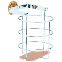 Attwood Standard Size Wire Frame Drink Holder, boat accessories, chrome-plated drink holder, gimbaled surface-mounting bracket, Attwood Marine, beverage holder, drink holder for boat, car drink holder, RV drink holder, 12-ounce can holder, mounting screws