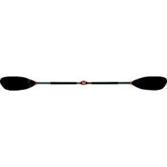 Attwood Kayak Paddle, Asymmetrical Blade, Adjustable Length, Black Shaft, Drip Rings, Comfortable Grip, Paddling Style, Kayaking Gear, Ultimate Companion, Sleek Design, Optimal Performance, Durable Construction