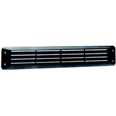Attwood Louvered Vent Flush Mount, White ABS Plastic