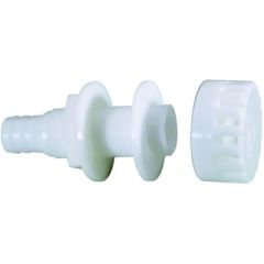 Attwood 3/4" Acetal Thru Hull, Strainer