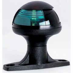 Attwood Pulsar Side Light, Raised Base, Green Lens, marine-grade product, boating experience, safety, water, durability, visibility, regulations, performance, reliability, construction, installation, vessel, compliance, lighting technology.