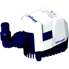 Attwood 55137 Sahara MK2 Automatic Bilge Pump, 1200 GPH, X-Air impeller, SteadySwitch technology, motor cooling, universal mounting, single-hand pump cartridge release, exterior mounting feet, OEM efficiency, convenience, reliability, Attwood Marine