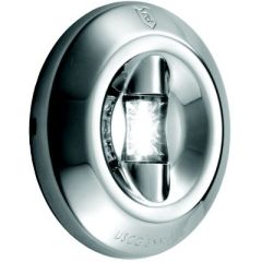 SS LED Round Transom Light, Attwood, marine lighting, LED technology, stainless steel finish, visibility, safety, 3NM rating, easy installation, durable construction, weather-resistant, brightness, marine adventures