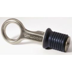 Attwood 1" Drain Plug, Stainless Steel Snap Handle