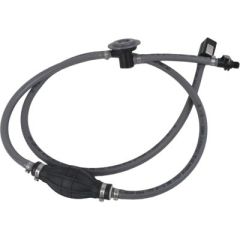 Attwood Fuel Line Hose Kit, Fuel Demand Valve, Sprayless Connector, Mercury engines, multi-layer primer bulb, engine flooding prevention, universal sprayless connector, male ¼" NPT tank connector, low-permeation hose, ethanol and alcohol compatible, 100°C