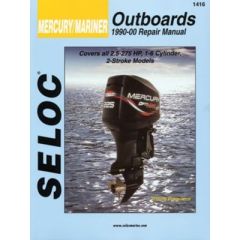 Seloc Marine Manual, Mercury/Mariner Outboards, 2 Stroke, Repair, Maintenance, Jet Drives, DIY, Professional, 1990-2000, Horsepower, Efficiency, Convenience, Tune-up, Longevity