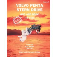 Seloc Marine Manual, Volvo Penta Stern Drive, OHC, DOHC, 1992-93, 4-Cyl Gas Engines, Sterndrives, Seloc Publishing, marine powerplants, tune-up, maintenance, repair, assembly, step-by-step procedures, illustrated instructions, efficiency, convenience, ele