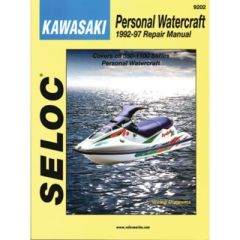Seloc Marine Manual, Kawasaki Personal Watercraft, Marine powerplants, Watercraft maintenance, User-friendly, Watercraft manual, Kawasaki PWC, Engine manufacturers, Marine tune-up, Peak performance, Expertise, Quality, Seloc chapters, Watercraft repair, K