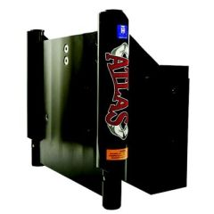 T-H Marine Atlas 12" Hydraulic Jack Plate, Black, V6 Outboard Engine, High-Speed Operation, Durable Polymer Construction, Easy Installation, Verado V6 Compatibility, Sleek Design