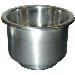 T-H Marine Stainless Steel Cup Holder, premium stainless steel, boating experience, durable construction, marine conditions, installation, versatile choice, fishing boat, yacht, pontoon, 3/8" hose drain, water drainage, T-H Marine, marine industry, innova