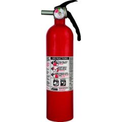 Kidde 466295MTL Elite Dry Chemical Fire Extinguisher, 10-B:C, Gauge, Safety, Protection