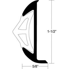 Alum Rub Rail, marine rub rail