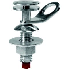 TACO Metals F16-0151-1 Quick Release Fender Lock, dockside safety, convenience, fender lines, boat protection, single hand operation, Stainless Steel Type-316L, durability, marine environments, NPT drain plug, marine accessories, boating experience, peace