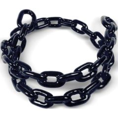 5/16" x 5' Anchor Lead Chain, Royal Blue, marine environments, Grade 30 materials, Greenfield Products