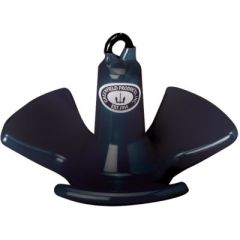 Greenfield Tri-Fluke River Anchor, PVC Coated, boat anchor, marine accessories, PVC coating, corrosion protection, boat security, anchor design, holding power, durable anchor, boat stability, water conditions, Greenfield Products, boat safety, anchor perf