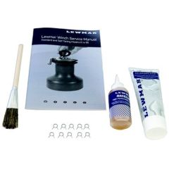Lewmar Winch Maintenance Pack, boat winch maintenance, marine winch service, winch lubricants, winch replacement parts, winch maintenance kit, boat winch repair, sailboat winch care, Lewmar winch accessories, marine winch maintenance.