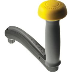 One Touch 10" Winch Handle, Power Grip, aluminum handle, sailing experience, convenience, efficiency, locking, lightweight, corrosion-resistant alloy, durability, reliability, forged construction, comfortable grip, maneuverability, control, release button