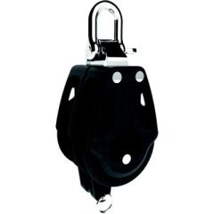 Lewmar 30MM Control Block, Double w/Becket, Metal Replacement Technology, Stainless Steel Race