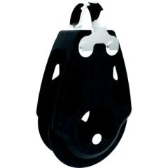 Lewmar 30MM Control Block, Single Fixed Strap, Metal Replacement Technology, Long Fiber Technology, Stainless Steel, High Load Capacity
