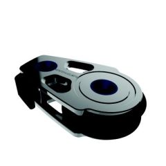 Lewmar 60MM Synchro Block, Aluminum Footblock, Black, 5/16" - 3/8" Line, sailing gear, sailing experience