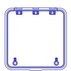 Lewmar Ocean Hatch, Size 70 Flange Base, boat owners, style and durability, rugged construction, anodized aluminum frame, corrosion resistance, friction levers, panoramic views, CE Area 2, stringent standards, cut-out dimensions, outer diameter, vessel up