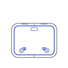 Lewmar Medium Profile Hatch, Size 30, offshore yachts, acrylic replacement, anodized aluminum frame, ventilation, spare parts, contemporary style, cut-out dimensions, marine equipment.