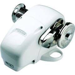 Lewmar H-Series Horizontal Windlass, H3, 12V, 3/8" Chain, Worm Gearbox Technology, Stainless Steel Warping Drum, W.A.R.P. Finish, 1962 lbs Maximum Pull, 1000 Watts Power, Boats 38'-48', One-Piece Design, Waterproof Seal, Contact, Breaker, Rocker Switch, C