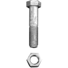 Tie Down Engineering Dock Hardware, Galvanized Hex Head Bolt