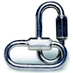 Tie Down Engineering Zinc Plated Quick Link, Trailer Chain, Tiedown Engineering, Zinc Plated Finish, Corrosion Resistance, 3/8" Size, Heavy Loads, Recreational Gear, Towing Needs, Trailer Security, Durability.
