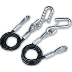 Tie Down Engineering 59537, Black Vinyl Jacketed Hitch Cables