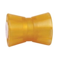 Tie Down Engineering Hull Sav'r Poly Vinyl Amber Roller, boat trailer roller