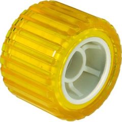 Tie Down Engineering 86277 Hull Sav'R Ribbed Wobble Roller, Amber