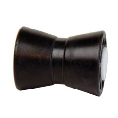 Tie Down Engineering Hull Sav'r Poly Vinly Black Roller, boat keel roller