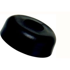 Tie Down Engineering Hull Sav'r Black Rubber End Cap, boat protection, durable rollers, shock absorption, cut resistant, easy installation, innovative design, boat accessories, high-quality material, boat maintenance, boating adventures, boat protection, 