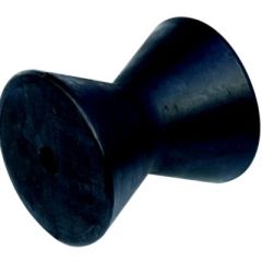 Tie Down Engineering Hull Sav'r Black Rubber Roller, boat trailer, boat hull, boating needs, Tiedown Engineering, high-quality rubber, boat protection, boat roller, boat launch, boat retrieval, boat alignment, durable construction, boat maintenance, boat 
