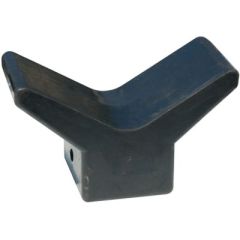 Tie Down Engineering Hull Sav'r Black Rubber Roller, boat trailer, boat protection