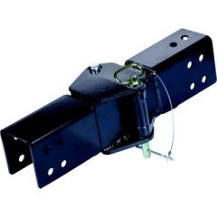 Tiedown 86515 SwingKing™ Bolt-On Swing Tongue Kit, Black Powder Coated, Trailer Tongue, Pivot Hardware, Trailer Accessories, Swing Tongue, Trailer Upgrade