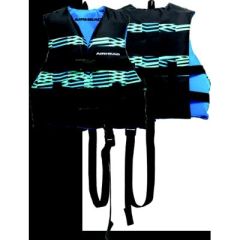 Airhead 3009202ABKTL Element Life Jacket, Child, Blue/Black, U.S. Coast Guard Approved, Quick Rescue Design, Enhanced Ventilation, Secure Buckles, Perfect Fit, Stylish Blue/Black Color, Safety Gear, Water Adventures