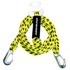 Airhead Heavy Duty Tow Harness, watersports towing, pontoon tow points, skiers, wakeboarders, rider towables, Kwik-Connect, 6" float, Cz watersports, durable construction, 16 feet, watersports adventures.
