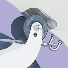 Megaware 58637 ScuffBuster Stainless Steel Bow Guard, Boat Protection