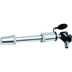 Trimax T3 Receiver Locking Pin, Class III, IV & V Receiver Hitches, Chrome, foolproof design, 5/8" pin size, 2-3/4" span