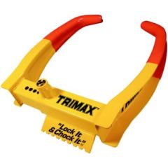 Trimax TCL75 Deluxe Universal RV Wheel Chock Lock, Security, Convenience